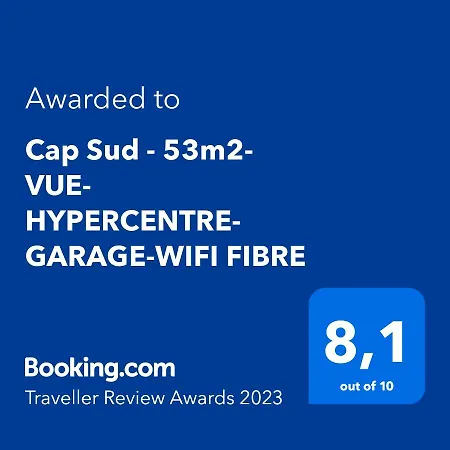 Cap Sud - 53m2- Vue Pyrenees- Hypercentre-wifi Fibre -nouvelle Literie